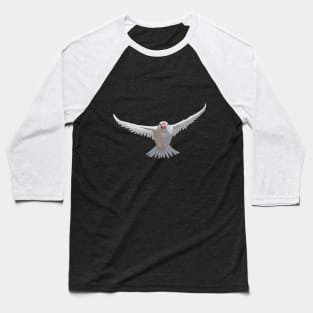 White Java sparrow Baseball T-Shirt